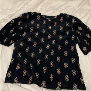 Vintage Gloria Sachs blouse, size 10 (large)